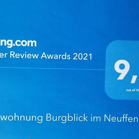 Ferienwohnung Burgblick Im Neuffener Tal Mit Sauna Und Wallbox Frickenhausen  Εξωτερικό φωτογραφία